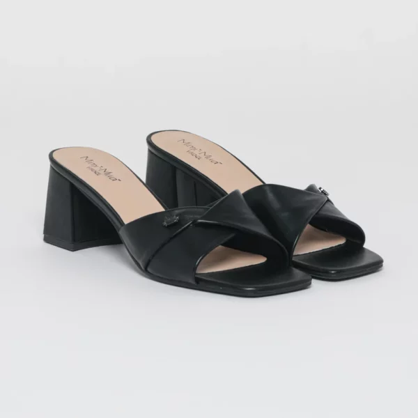 SCARPE CIABATTE NERO