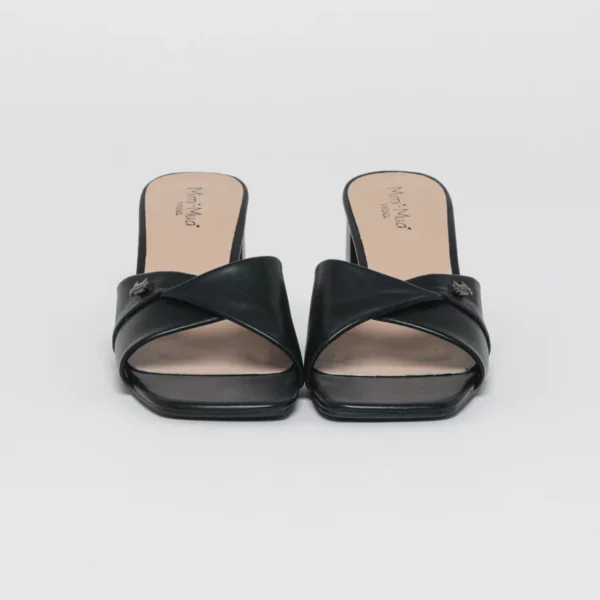 SCARPE CIABATTE NERO