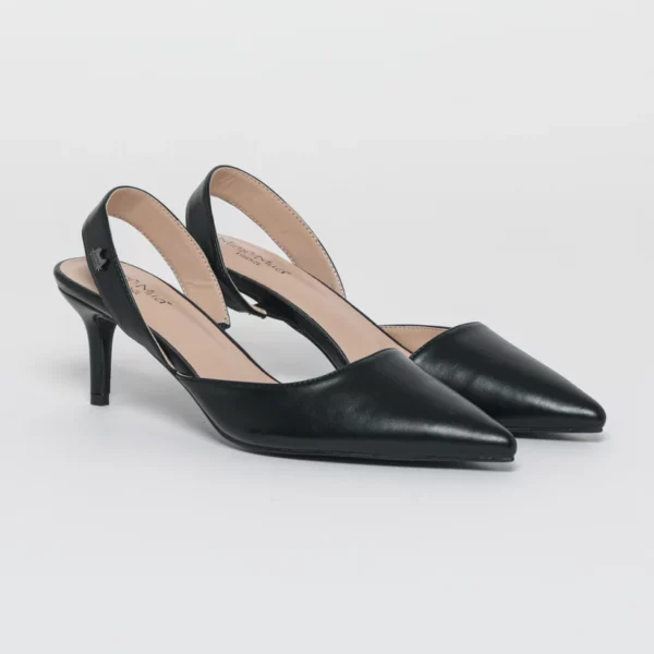 SCARPE SANDALO TACCO NERO
