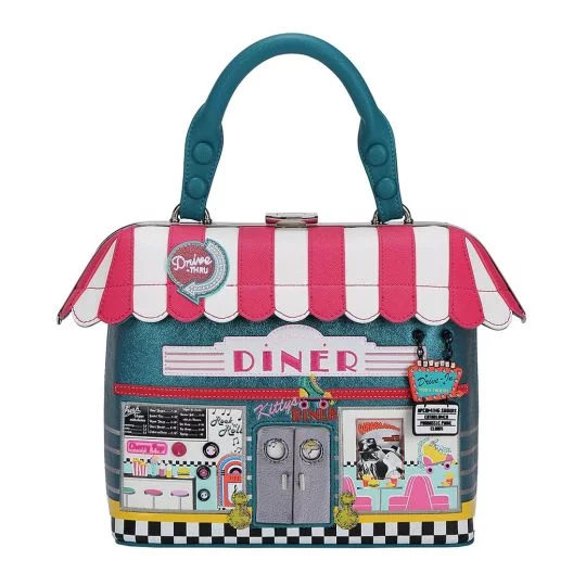 BORSA A MANO KITTY'S DINER